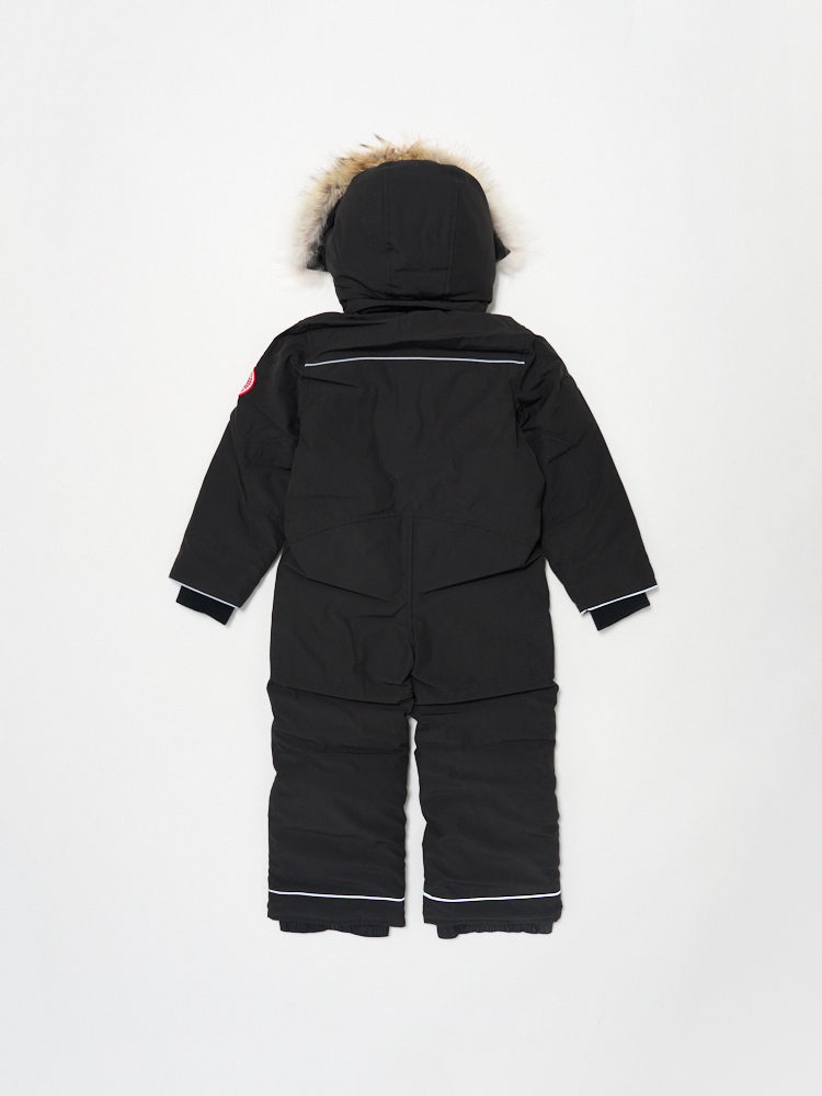   カナダグーススノースーツ キッズ　ブルー正規品 キッズ グリズリー スノースーツ ヘリテージ | CANADA GOOSE